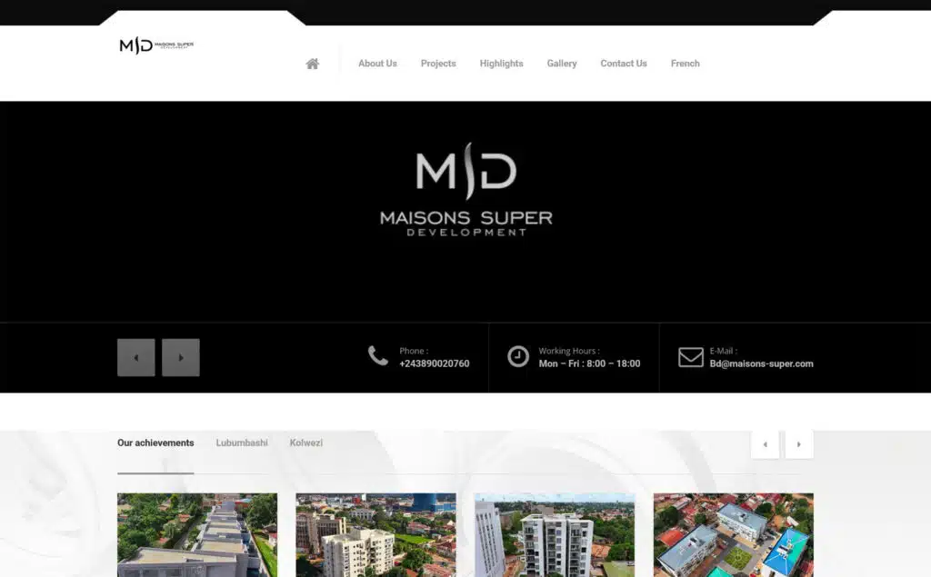 Site web de MSD réalisé par Kennvisio
